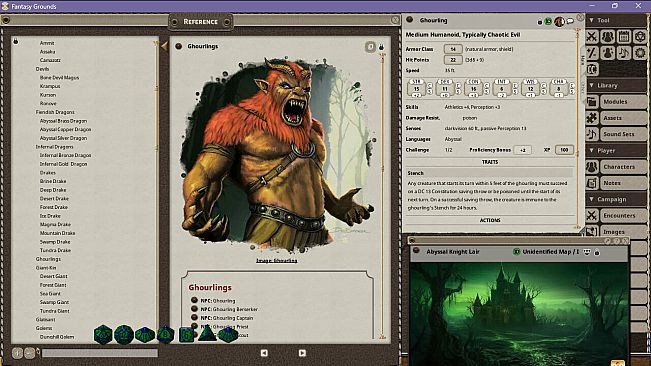 Fantasy Grounds - Dragonix's Deadly Denizens