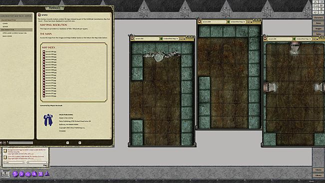Fantasy Grounds - Pathfinder RPG - GameMastery Map Pack: Sewers
