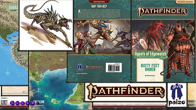 Fantasy Grounds - Pathfinder 2 RPG - Agents of Edgewatch AP 2: Sixty Feet Under