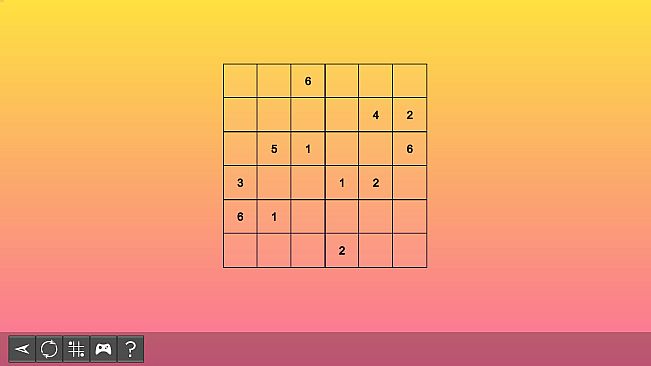 My Sudoku - Classic 6x6 Easy 3