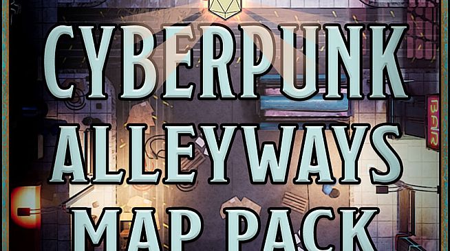 Fantasy Grounds - FG Cyberpunk Alleyways