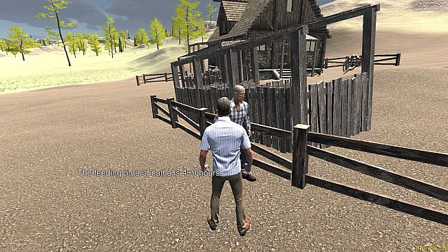 Directly Drink Milk from Cow　【直に牛乳を飲め】