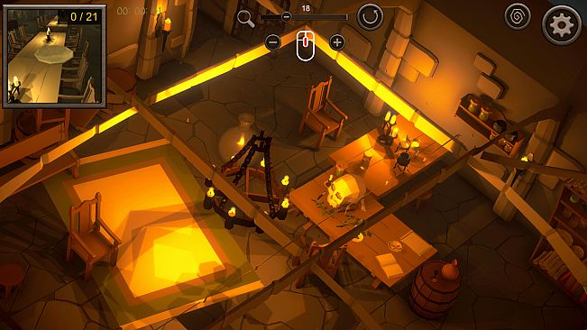 Hidden Castle Top-Down 3D