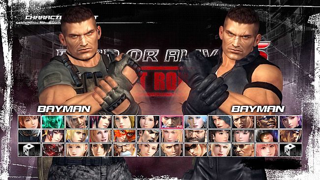 DEAD OR ALIVE 5 Last Round: Core Fighters Character: Bayman