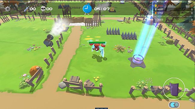 Ouch!War!-Blue blinky Character pack