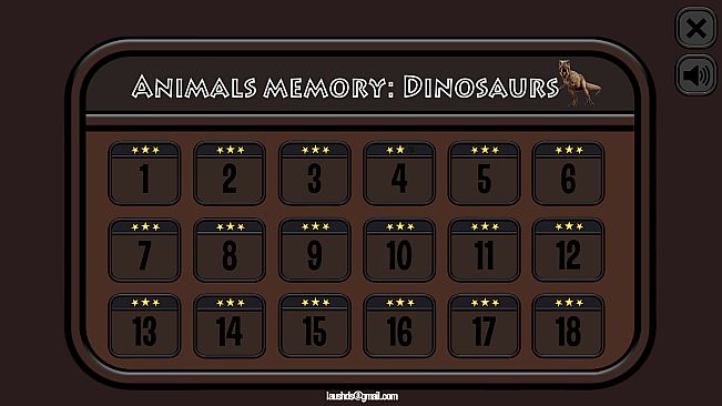 Animals Memory: Dinosaurs