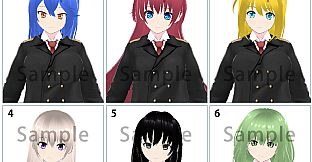 RPG Maker 3D Character Converter - Gee-kun-soft character 03 military uniform