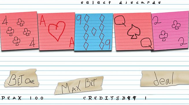 The Paper Arcade - Poker