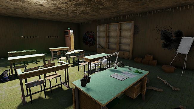 GameGuru MAX Wasteland Asset Pack - Abandoned School