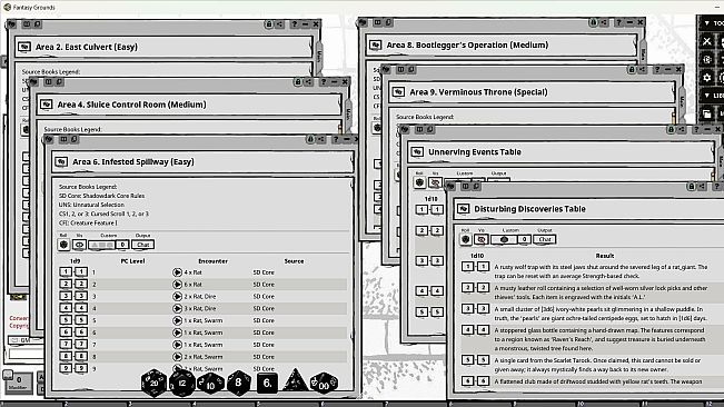 Fantasy Grounds - Rat King's Abode for Shadowdark RPG