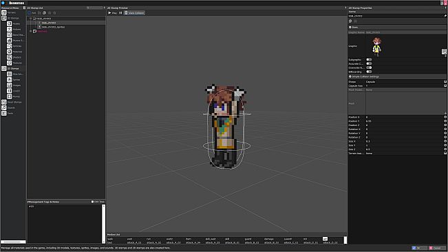 RPG Developer Bakin SGB Heroic Pixel Chr003