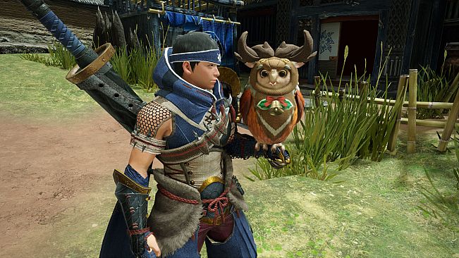 MONSTER HUNTER RISE - "Reindeer Party" Cohoot outfit