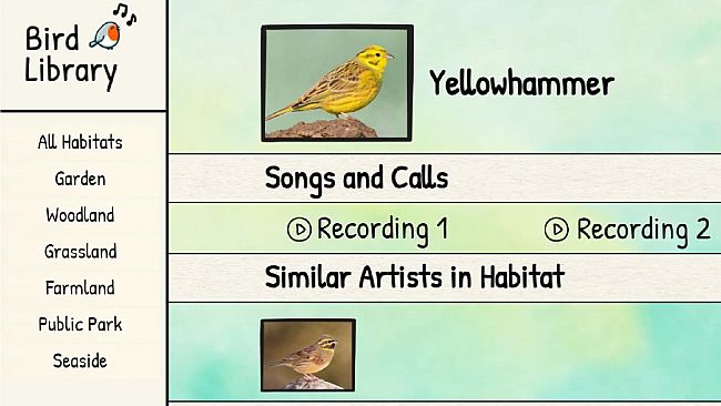 BirdLingo: A birdsong learning game