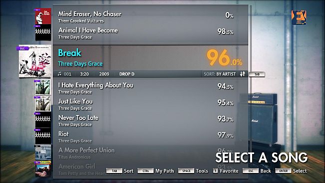 Rocksmith 2014 – Three Days Grace - “Break”