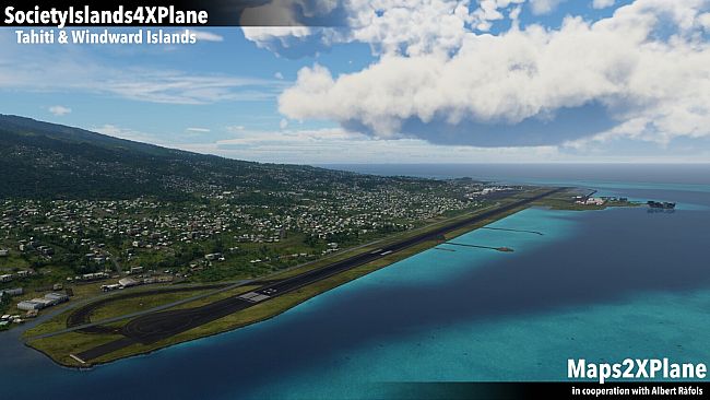 X-Plane 11 - Add-on: Aerosoft - Society Islands XP - Tahiti & Windward Islands