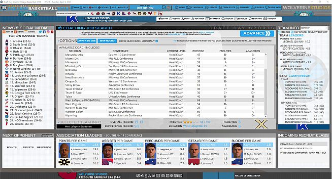 Draft Day Sports: College Basketball 2018