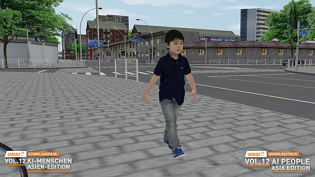 OMSI 2 Add-on Downloadpack Vol. 12 - AI People - Asia Edition