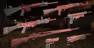 Strayed - Oil Slick Red Multi-Weapon Skin Pack