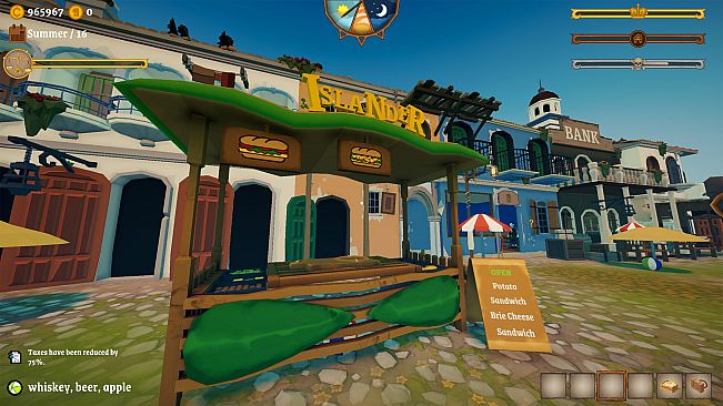 Island Market Simulator