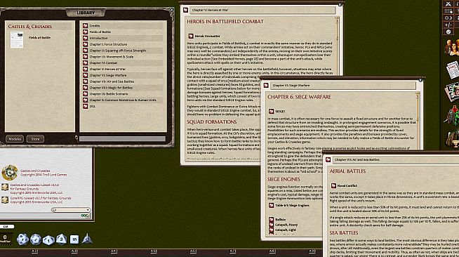 Fantasy Grounds - Fields of Battle (Castles & Crusades)