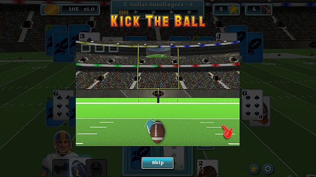 Touch Down Football Solitaire