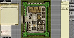 Fantasy Grounds - Pathfinder RPG - Pathfinder Flip-Mat - Classic Bandit Outpost