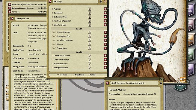 Fantasy Grounds - Mythic Monsters #35: Demons Too (PFRPG)