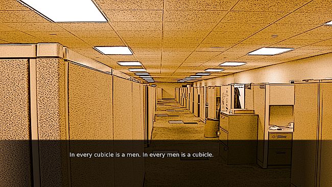 Man in a suit in a building in a city