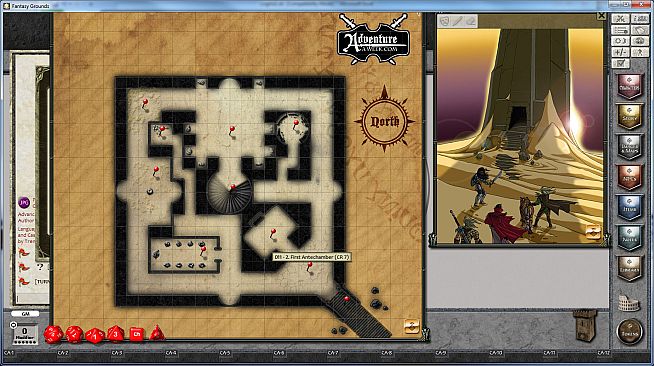 Fantasy Grounds PFRPG Compatible Adventure: B19 - Tower of Screaming Sand