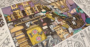 HIDDEN CATS 4: Aetherpunk - Coloring Book