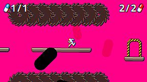 Stickman Synthwave Escape