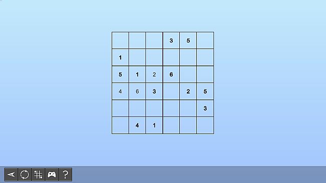 My Sudoku - Classic 6x6 Easy 2