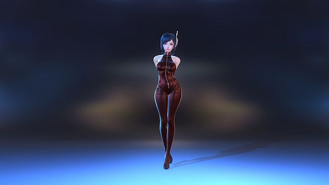 Angel Legion-DLC Tight Leather (Red)