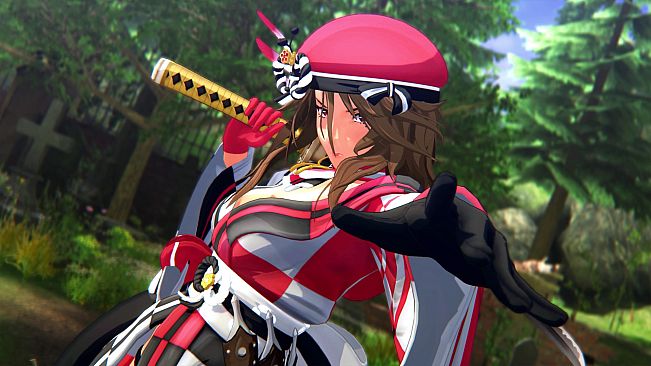 OneeChanbara ORIGIN - Exclusive Aya Costume: Saki's Fantasy Courtesan Red