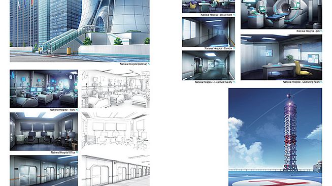 PSYCHO-PASS: Mandatory Happiness - Digital Art Book