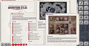 Fantasy Grounds - Dungeons & Dragons Tactical Maps: Adventure Atlas