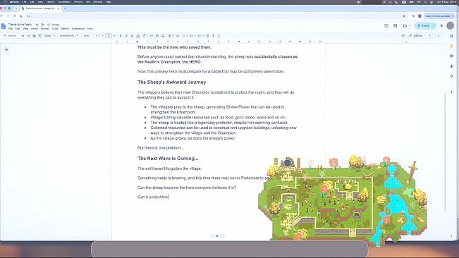 There is no HERO: Desktop Quest