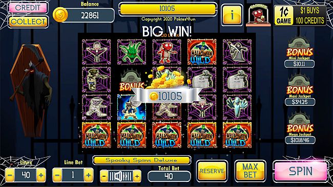 Spooky Spins Deluxe Steam Edition