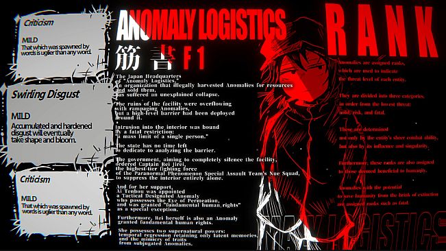 Anomaly Logistics
