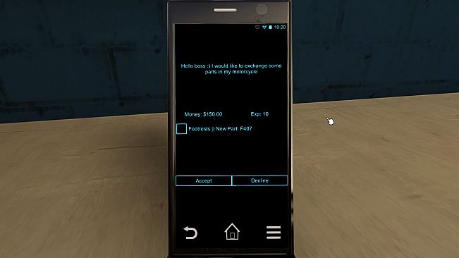 Motorbike Garage Mechanic Simulator