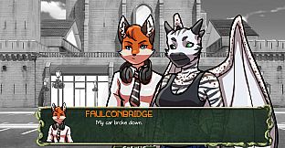 Furries & Scalies: Super Scary Halloween Spooky Times: Black & White