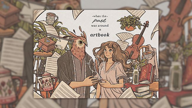 When The Past Was Around - Artbook