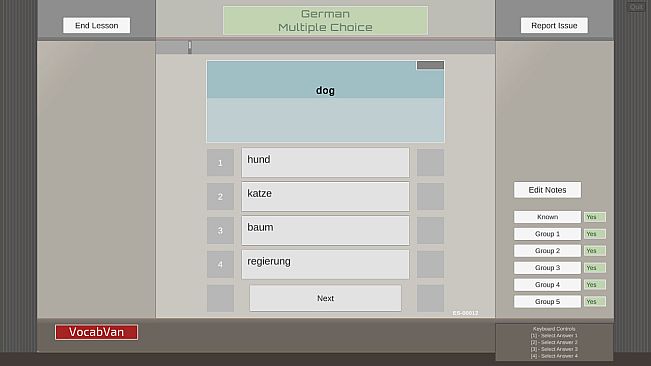 VocabVan - German