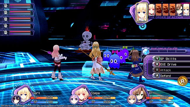 Hyperdimension Neptunia Re;Birth1 Survival Mode