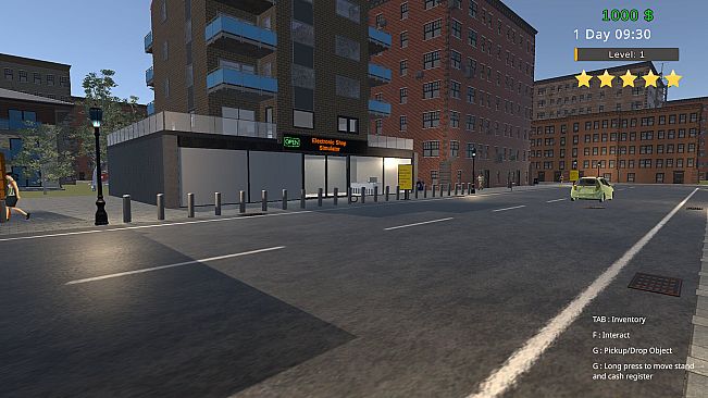 Electronic Shop Simulator