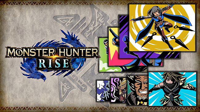 MONSTER HUNTER RISE - "Special Stickers 6" Sticker set