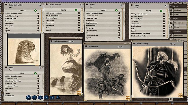 Fantasy Grounds - Professor Gilroy's Guide to Fey