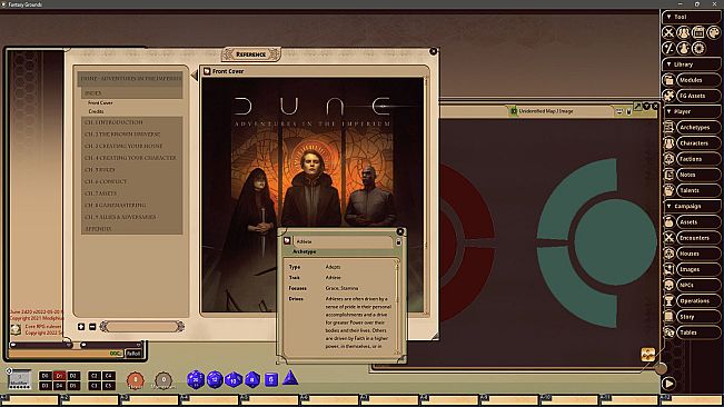 Fantasy Grounds - Dune Adventures in the Imperium