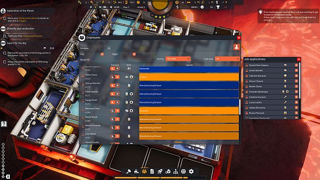 Space Drilling Station