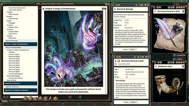 Fantasy Grounds - Sebastian Crowe's Guide to Drakkenheim
